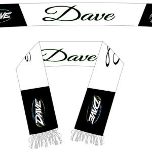 Dave Supporter  Scarf
